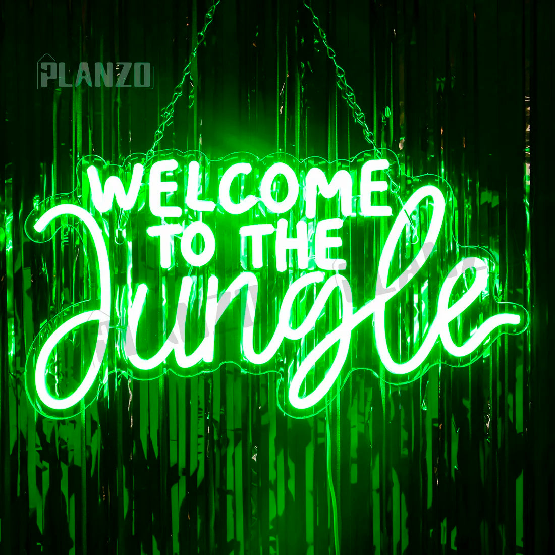 Neon Sign LED Welcome to the Jungle