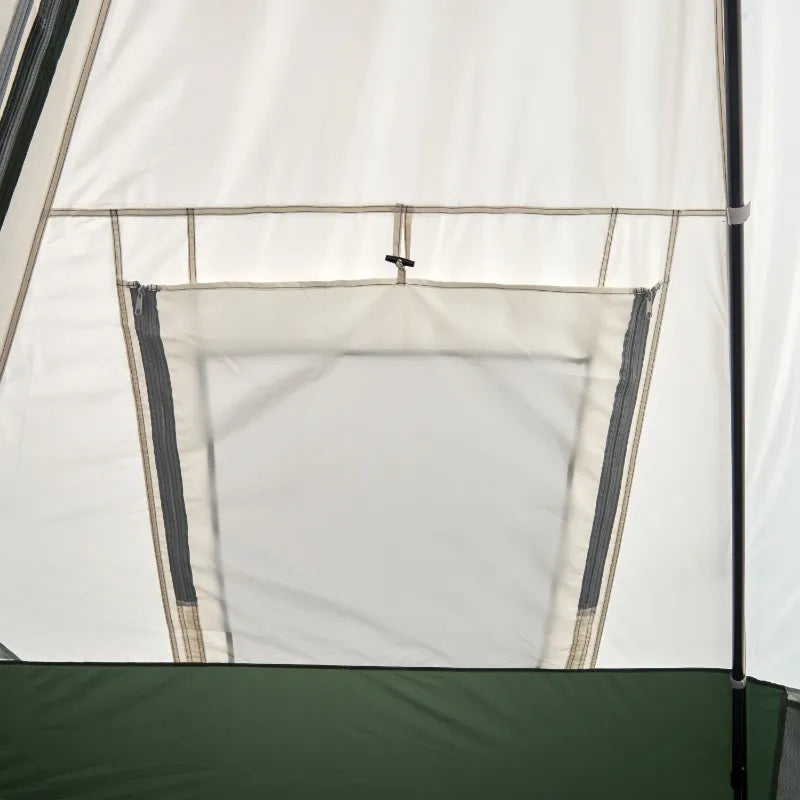 Tent Teepee 7-Person with Vented Rear Window
