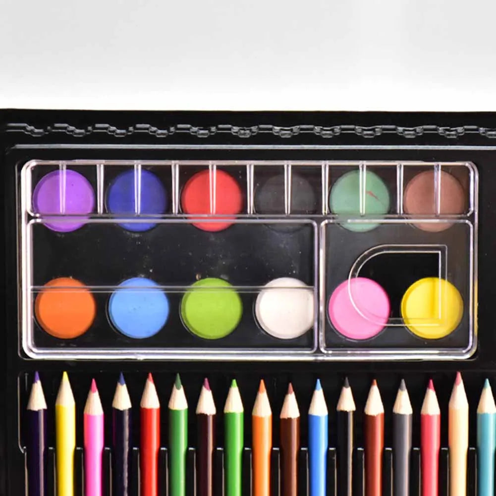 86 or 150pcs Drawing Painting Set Non Toxics Crayon Tools Drawing Kit Stationery