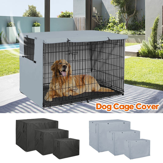 Dustproof Waterproof Kennel Pet Cage Cover - scottsoutlet